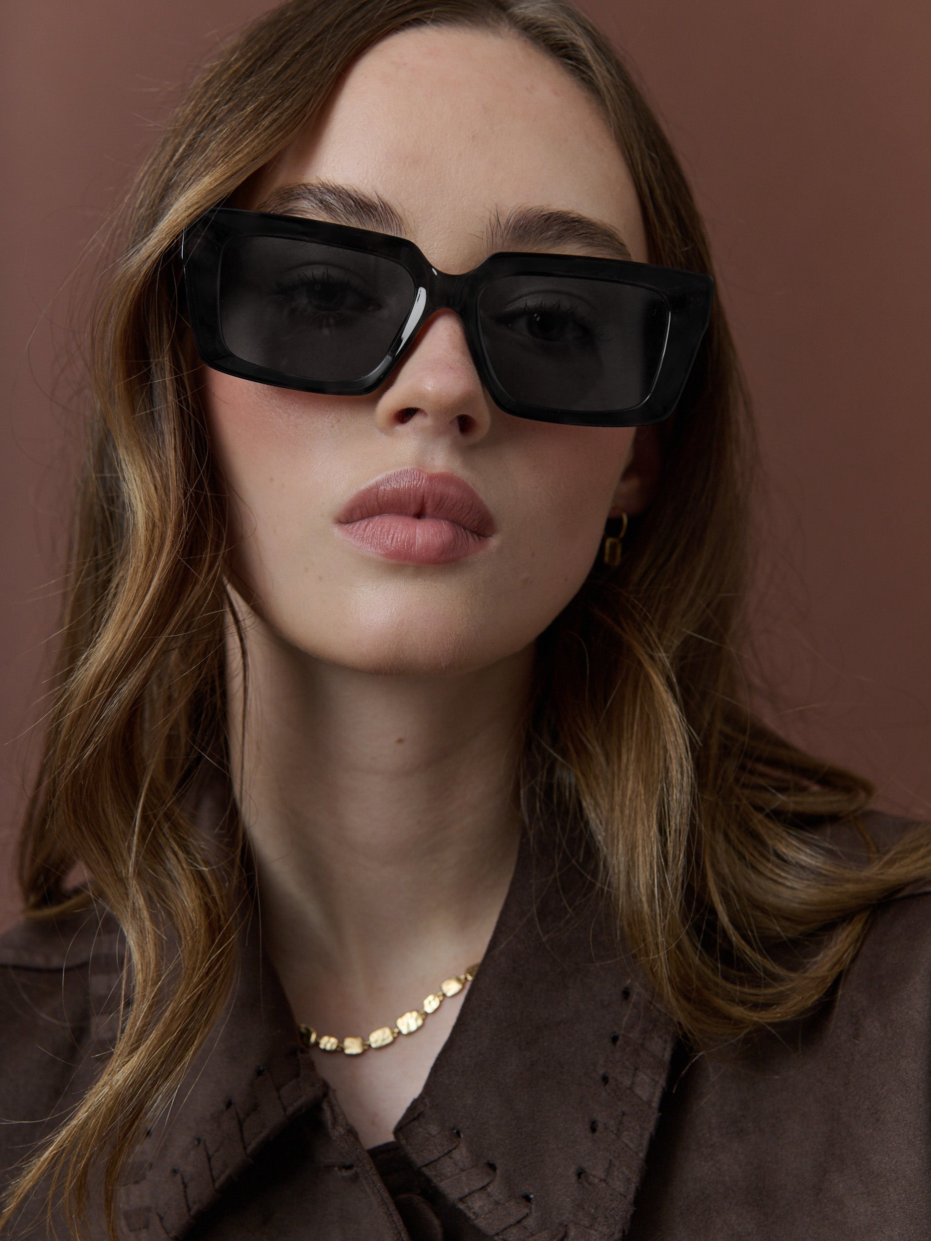 Occhiali da Sole Oversize Quadrati Gladdy