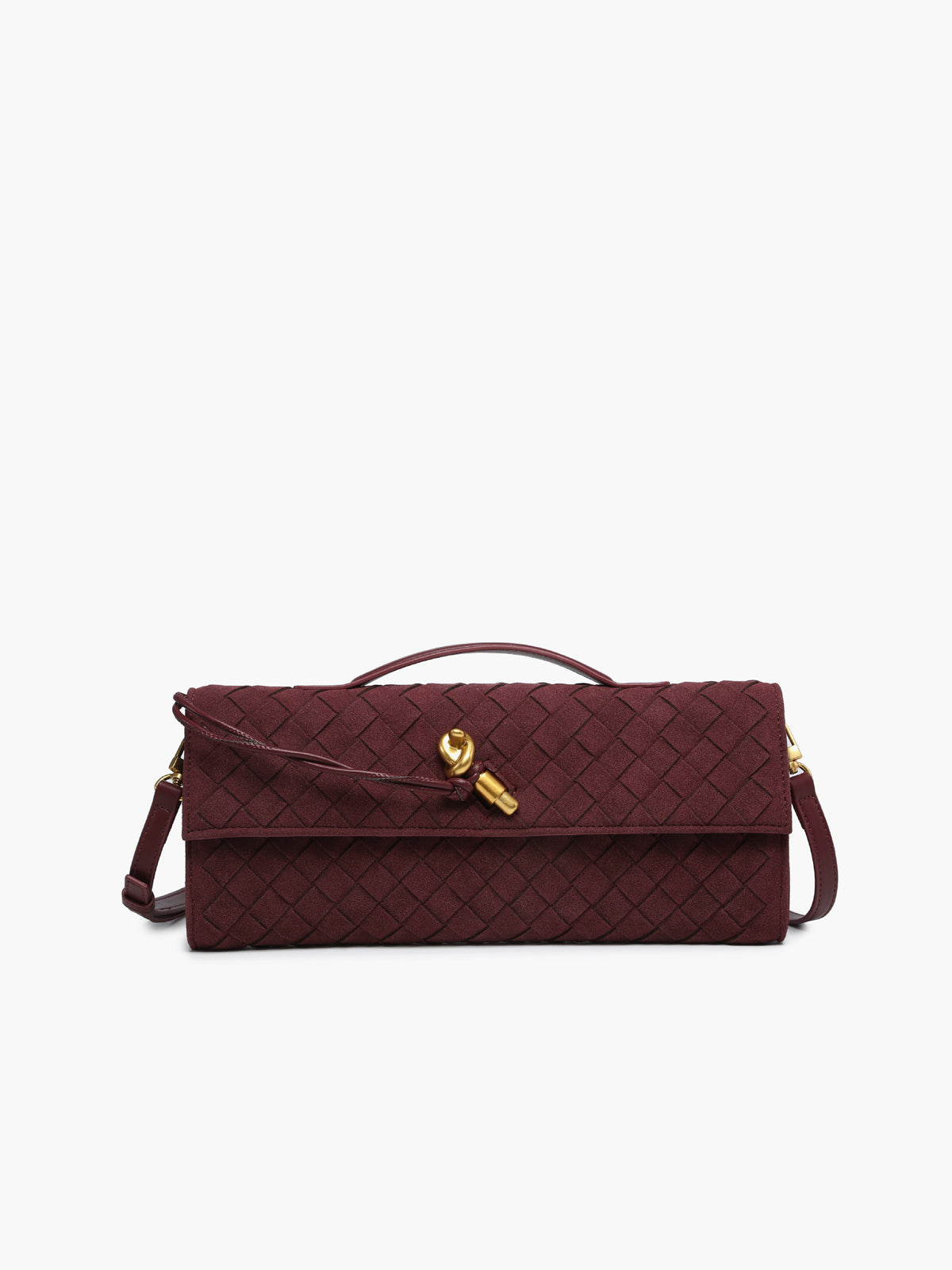 Pochette Noémie in Camoscio