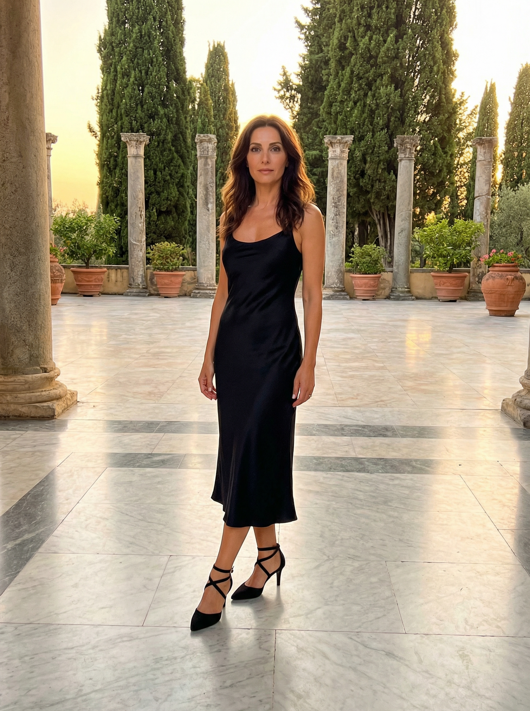 Donna Classica – Décolleté con Cinturino Regolabile