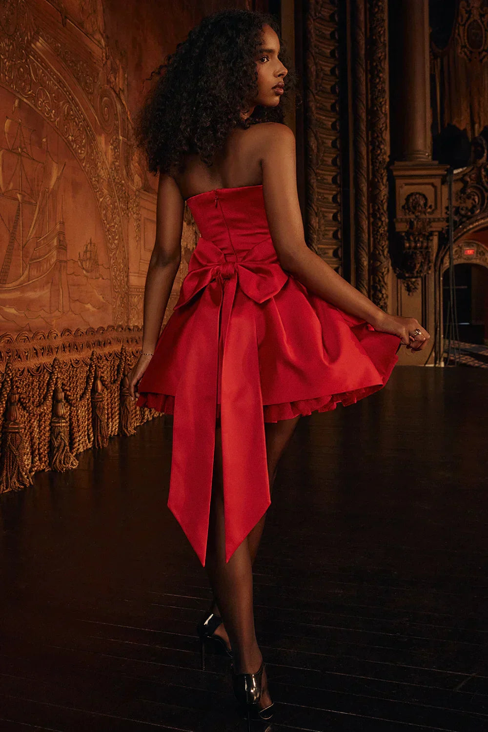 Abito Mini Benedetta Corsetto Senza Spalline